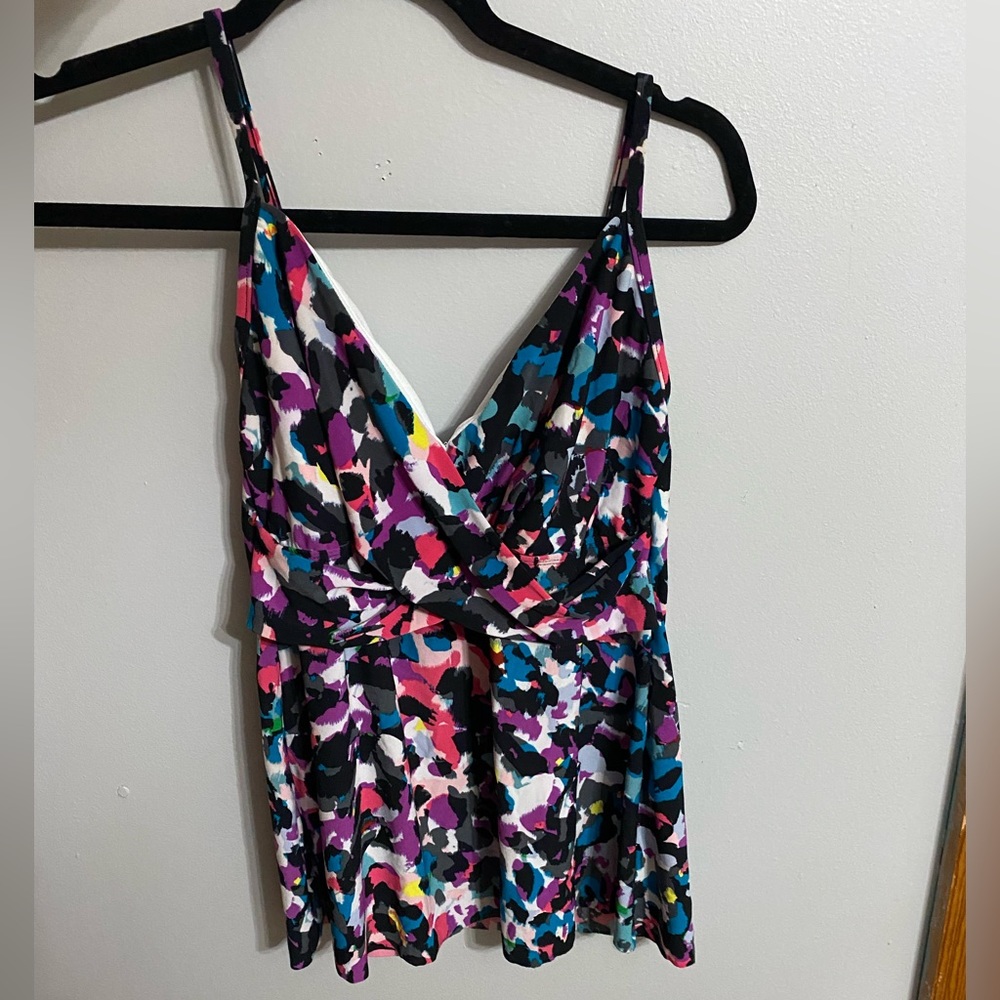 Aqua Green Tankini Top